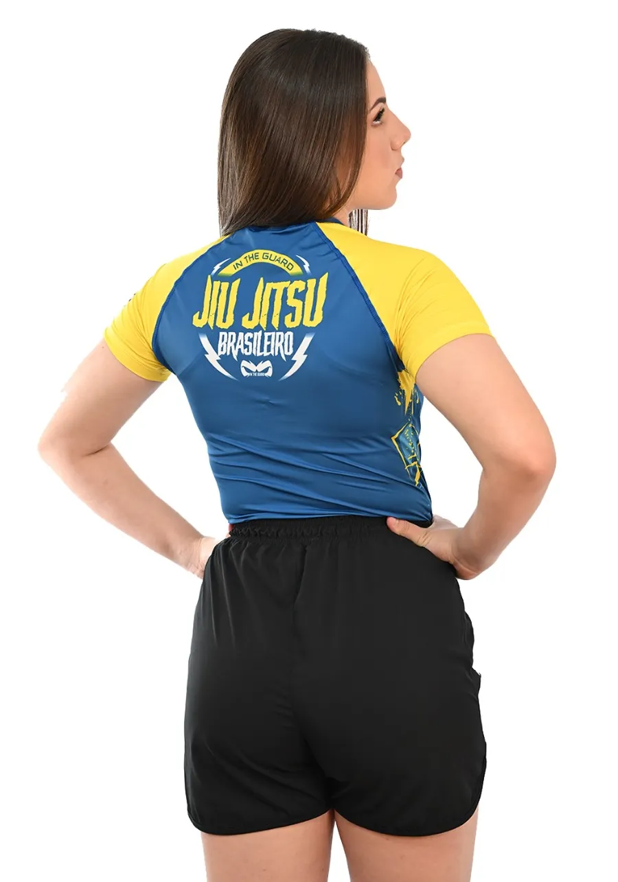 Rash Guard Feminina Seleção Azul