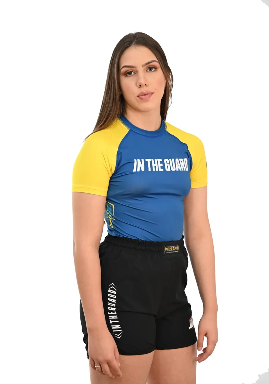 Rash Guard Feminina Seleção Azul