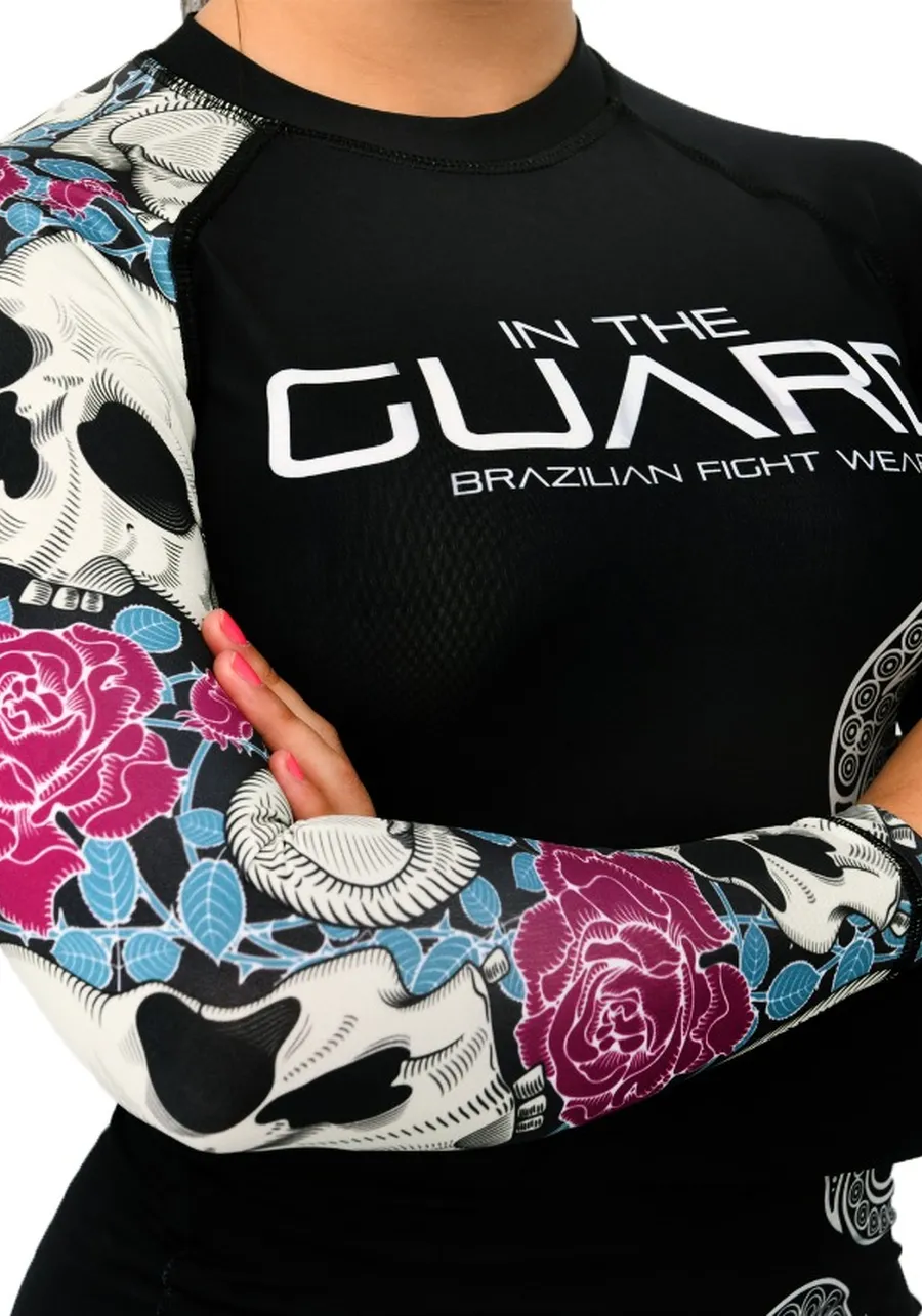 Rash Guard Feminina Skull