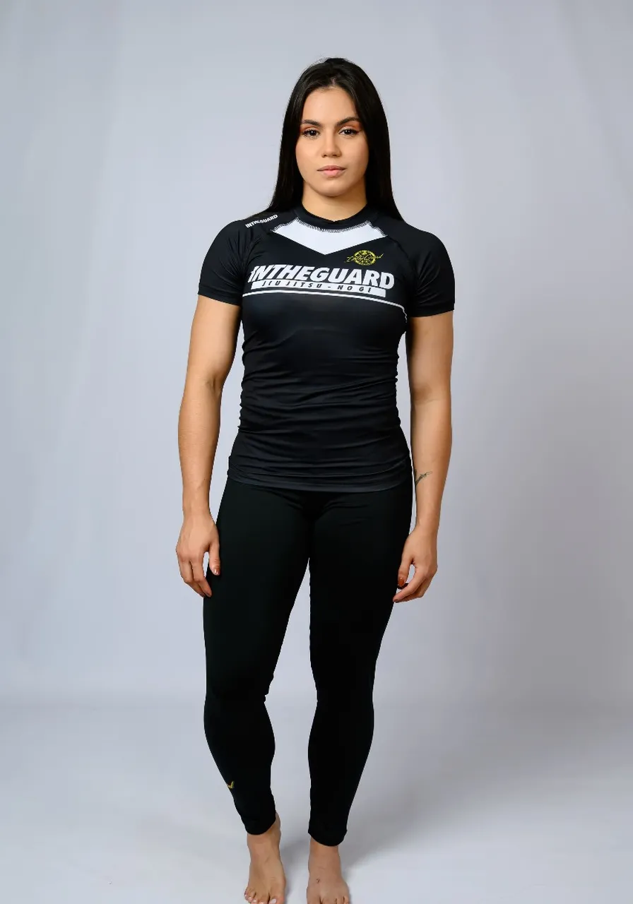 Rash Guard Feminina Team ITG Preta