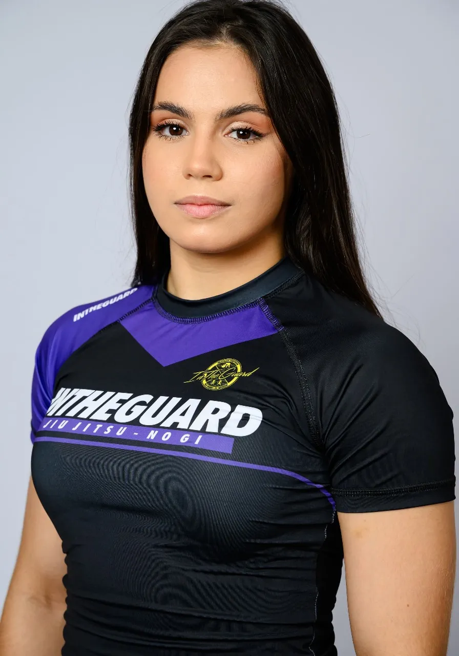 Rash Guard Feminina Team ITG Roxa