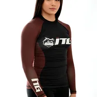 Rash Guards Feminina ITG Manga Longa Marrom - imagem 4