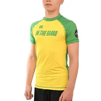 Rash Guard Infantil Brasil Amarela - imagem 5