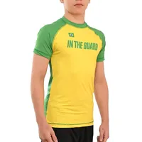 Rash Guard Infantil Brasil Amarela - imagem 8