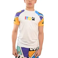 Rash Guard Infantil Colors Branca - imagem 2