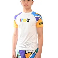 Rash Guard Infantil Colors Branca - imagem 4