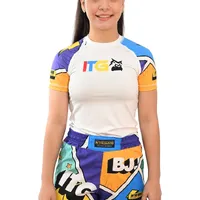 Rash Guard Infantil Colors Branca - imagem 1