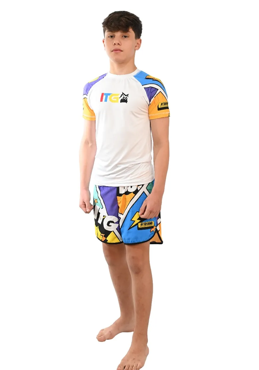 Rash Guard Infantil Colors Branca