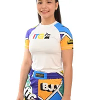 Rash Guard Infantil Colors Branca - imagem 3
