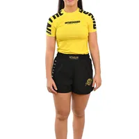 Rash Guard Infantil Cores Faixas Amarelo - imagem 4