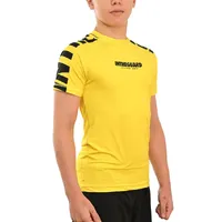 Rash Guard Infantil Cores Faixas Amarelo - imagem 5