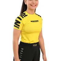 Rash Guard Infantil Cores Faixas Amarelo - imagem 7