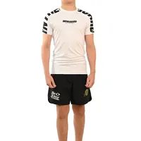 Rash Guard Infantil Cores Faixas Branca - imagem 2