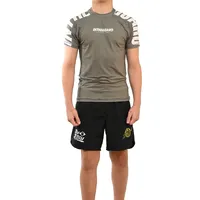 Rash Guard Infantil Cores Faixas Cinza - imagem 1