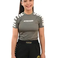 Rash Guard Infantil Cores Faixas Cinza - imagem 4