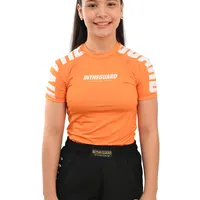 Rash Guard Infantil Cores Faixas Laranja - imagem 3
