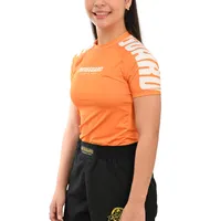 Rash Guard Infantil Cores Faixas Laranja - imagem 5