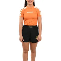 Rash Guard Infantil Cores Faixas Laranja - imagem 1