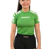 Rash Guard Infantil Cores Faixas Verde - imagem 1