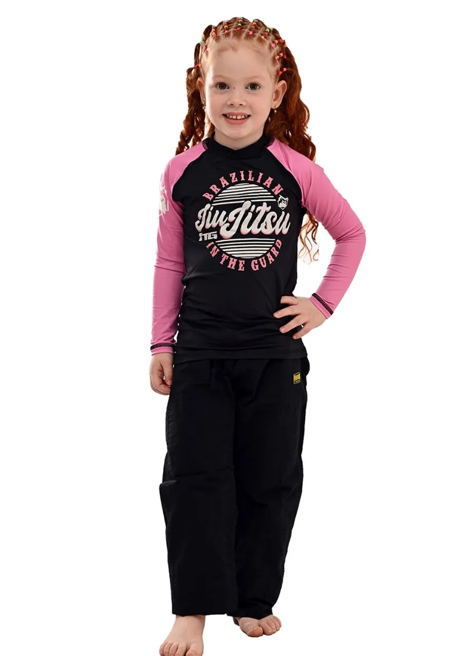 Rash Guard Infantil Feminina Pink