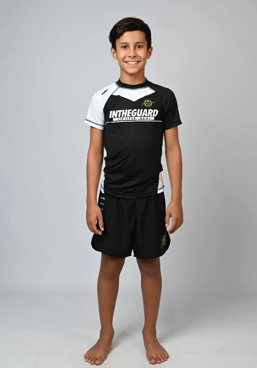 Rash Guard Infantil Team ITG Branco
