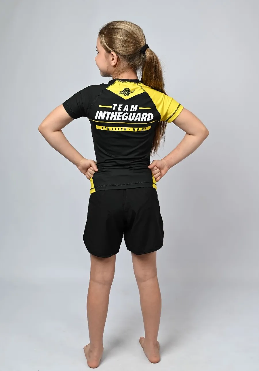 Rash Guard Infantil Team ITG Amarelo