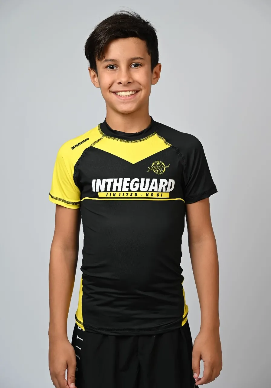 Rash Guard Infantil Team ITG Amarelo