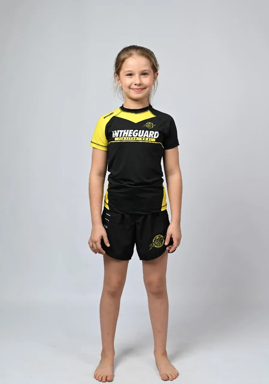 Rash Guard Infantil Team ITG Amarelo
