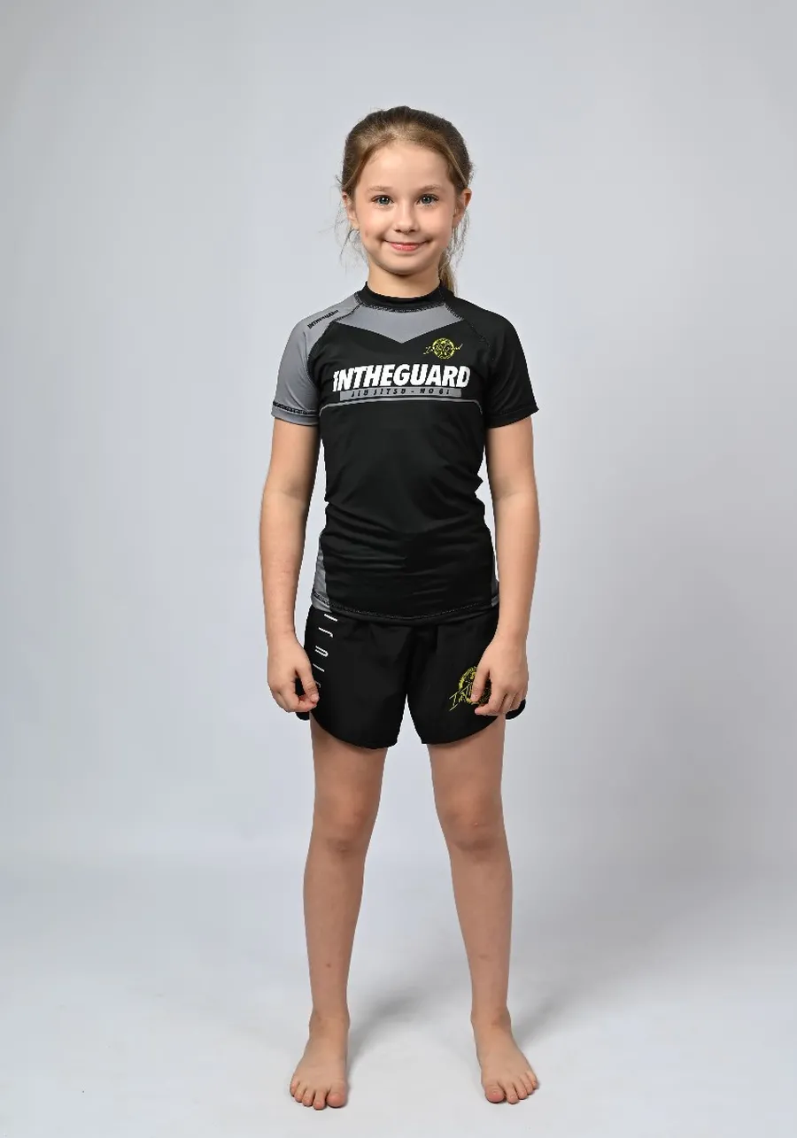 Rash Guard Infantil Team ITG Cinza