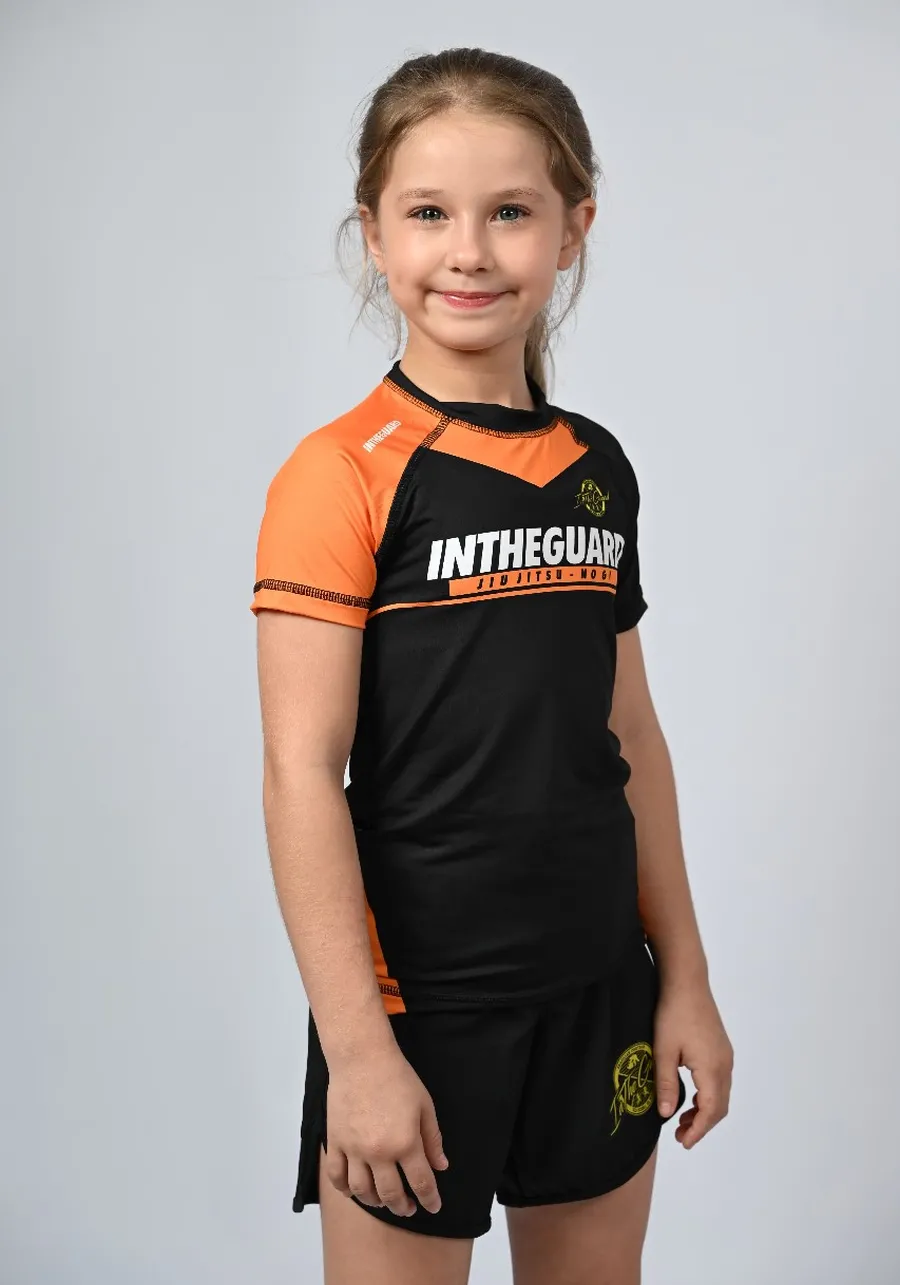 Rash Guard Infantil Team ITG Laranja