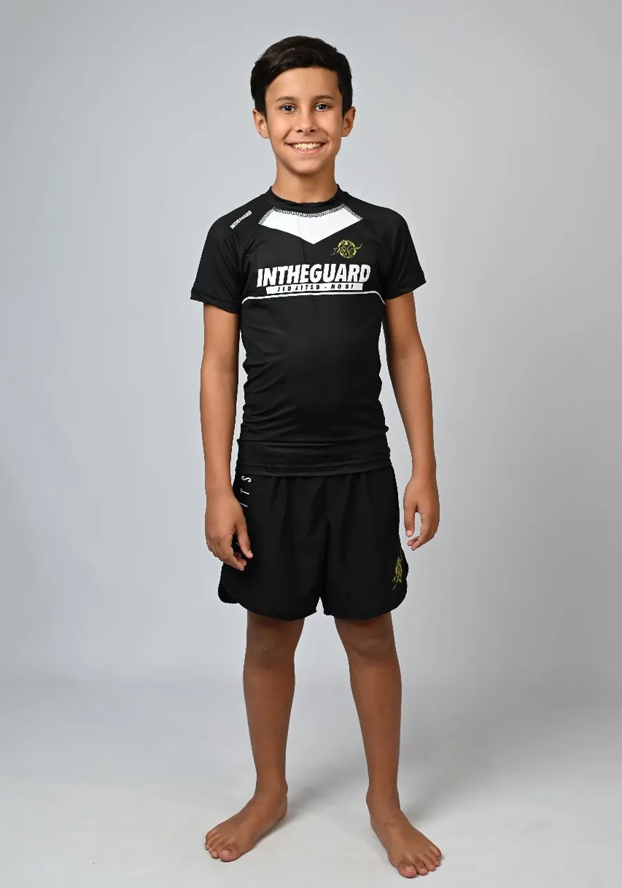 Rash Guard Infantil Team ITG Preto
