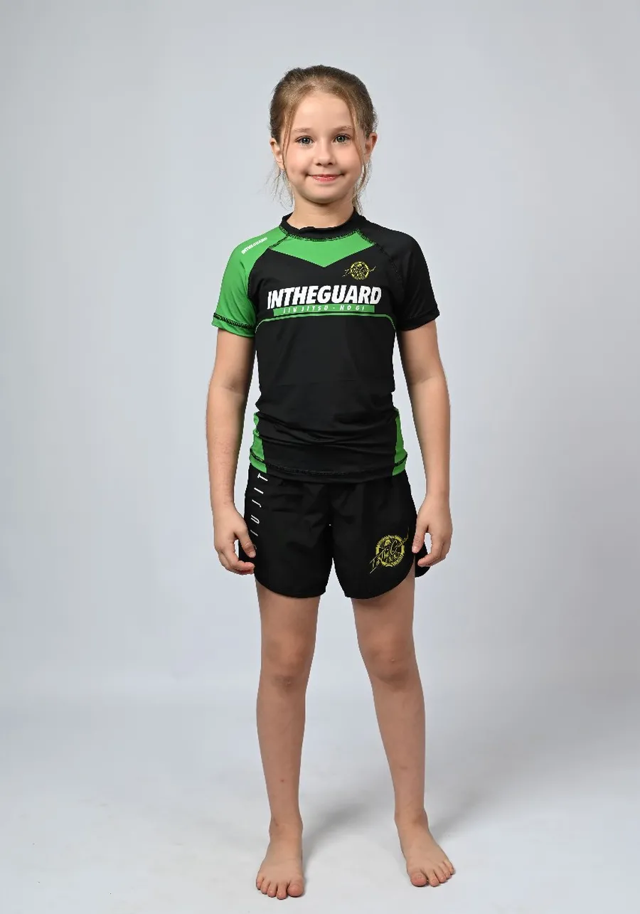 Rash Guard Infantil Team ITG Verde