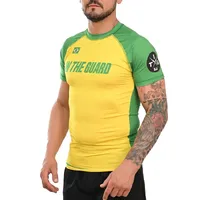 Rash Guard Masculina Brasil Amarela - imagem 2
