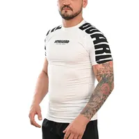 Rash Guard Masculina Cores Faixas Branca - imagem 2