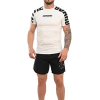 Rash Guard Masculina Cores Faixas Branca - imagem 3