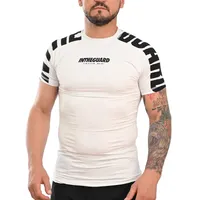 Rash Guard Masculina Cores Faixas Branca - imagem 1