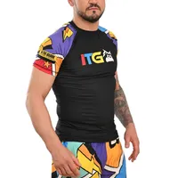 Rash Guard Masculina Colors Preta - imagem 4
