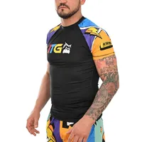 Rash Guard Masculina Colors Preta - imagem 2