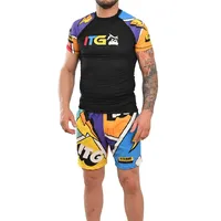 Rash Guard Masculina Colors Preta - imagem 1