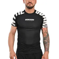 Rash Guard Masculina Cores Faixas Preta - imagem 3