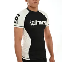 Rash Guard Masculina ITG Manga Curta Branca - imagem 4