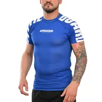 Rash Guard Masculina Cores Faixas Azul - imagem 2