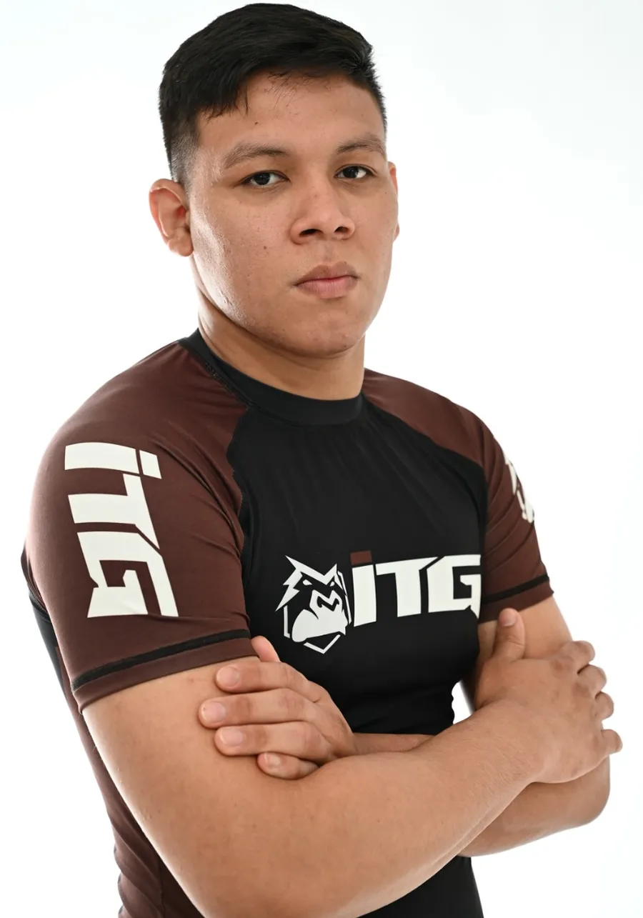 Rash Guard Masculina ITG Manga Curta Marrom