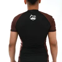 Rash Guard Masculina ITG Manga Curta Marrom - imagem 8