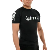 Rash Guard Masculina ITG Manga Curta Preta - imagem 4