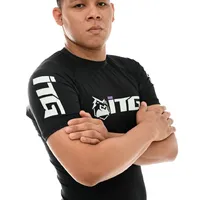 Rash Guard Masculina ITG Manga Curta Preta - imagem 3
