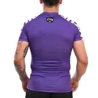 Rash Guard Masculina Cores Faixas Roxa - imagem 5