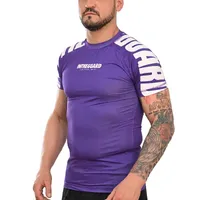 Rash Guard Masculina Cores Faixas Roxa - imagem 2