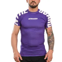 Rash Guard Masculina Cores Faixas Roxa - imagem 3