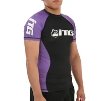 Rash Guard Masculina ITG Manga Curta Roxa - imagem 4
